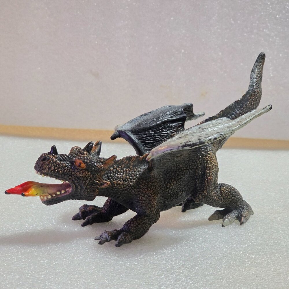 Fireball Dragon Fire Breathing Toy Major‎ Trading Co Figure Vintage 2006 8"